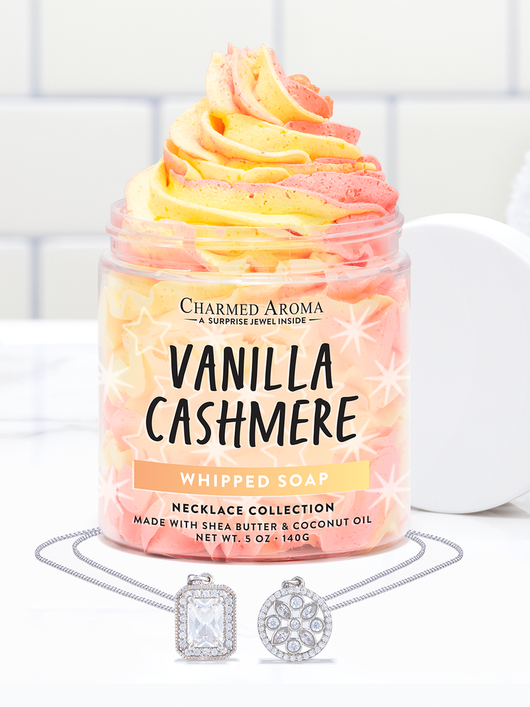 Vanilla Cashmere Whipped Soap - Necklace Collection