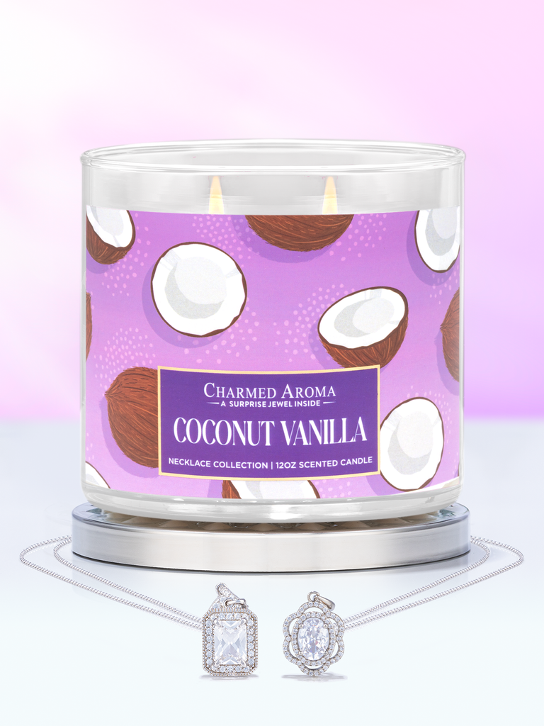 Coconut Vanilla Candle - Necklace Collection