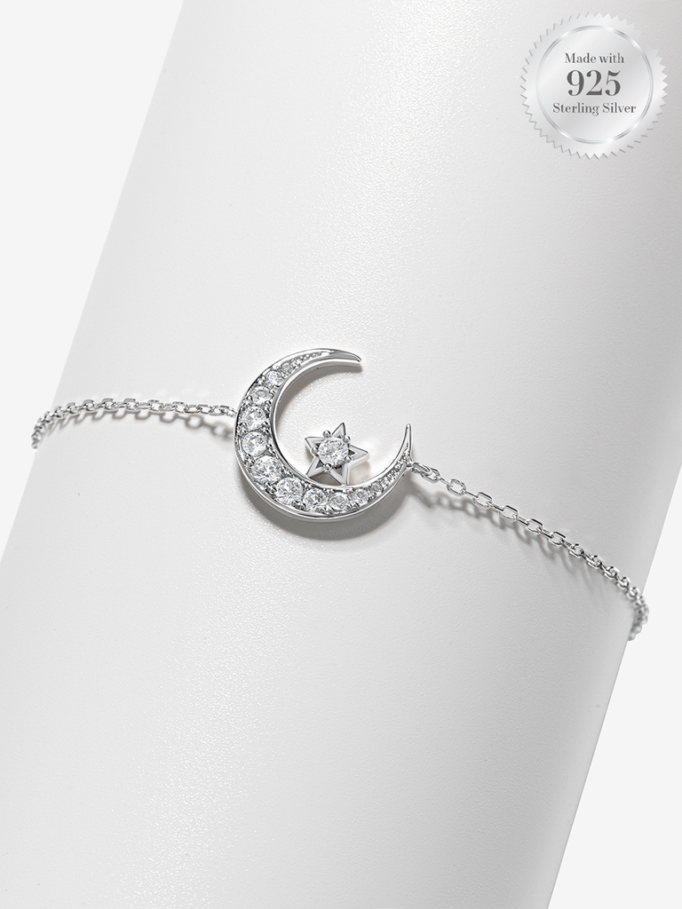 Moon & Star Celestial Bracelet