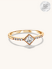 Princess Bezel Ring