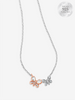 Butterfly Two Tone Necklace