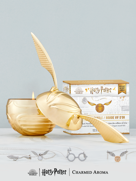 Harry Potter™ Golden Snitch Candle - Golden Snitch Necklace Collection
