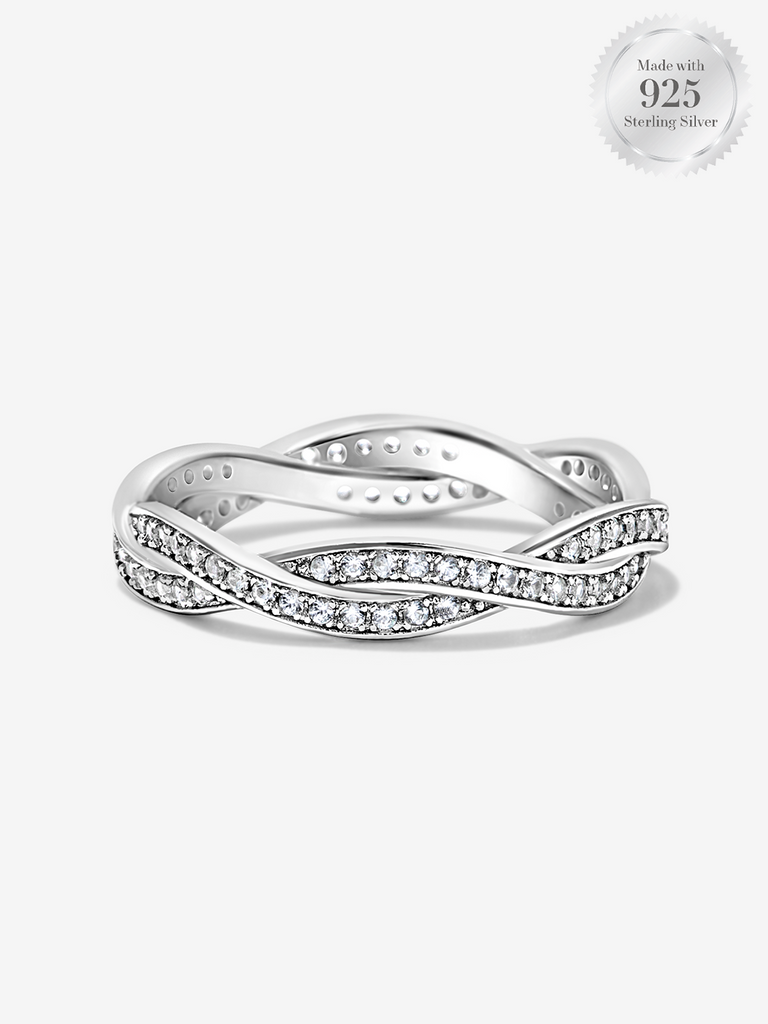 Pave 2025 infinity ring